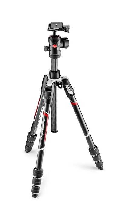 Manfrotto Befree Advanced Carbon  | MKBFRTC4-BH |cestovní stativ s hlavou