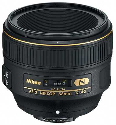 Nikon AF-S Nikkor 58 mm f/1,4 G