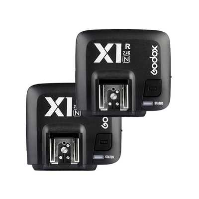 2x Radiový přijímač Godox X1R pro Nikon