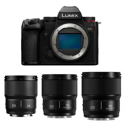 PANASONIC LUMIX DC-S5 II | Prime lens set | 24 | 50 | 85