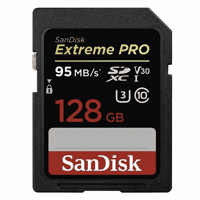 Sandisk Extreme pro SDXS 128gb 95 mb/s