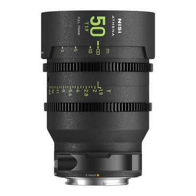 Nisi Cine Lens Athena Prime 50mm T1.9 E-Mount