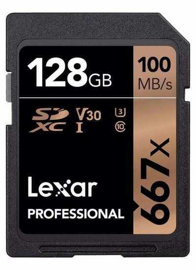 Lexar Pro 667x SDXC UHS-I U3 128 GB