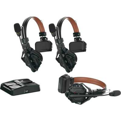 Hollyland Solidcom C1 Pro Wireless Intercom System 3x Headset