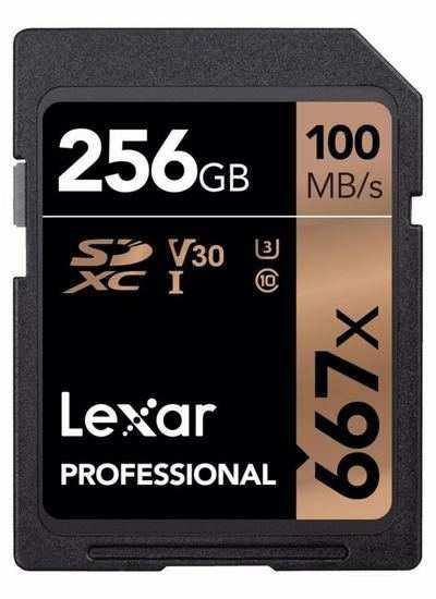 Lexar Pro 667x SDXC UHS-I U3 256 GB