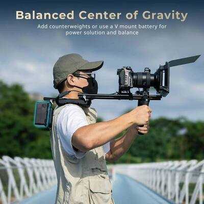 SmallRig 4480 Shoulder power  Rig  matte box 4411 | ramenní rig s V-mount a matte box