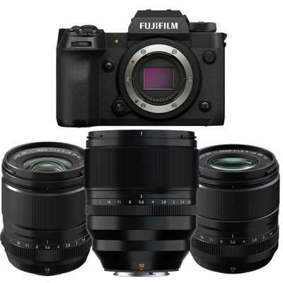 Fujifilm X-H2 Prime lens set | 18 | 33 | 50