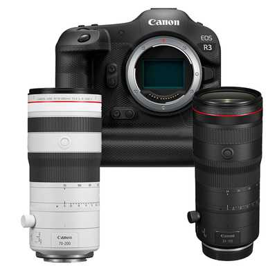 Canon R3 | Profesional Zoom set | 24-105 | 70-200