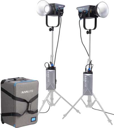 Nanlite FC-500B double set | 2x Led světlo s kufrem