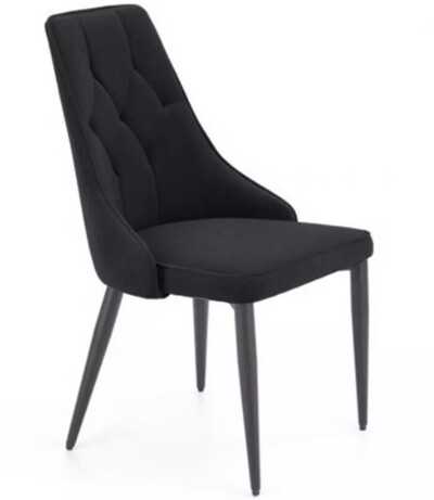 Nábytek - židle čalouněná černá