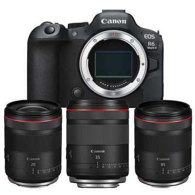 Canon R6 II Wedding set | 20 | 35 | 85