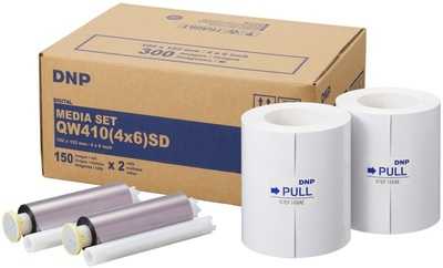 100 Ks fotopapír 10x15 cm pro DNP QW410