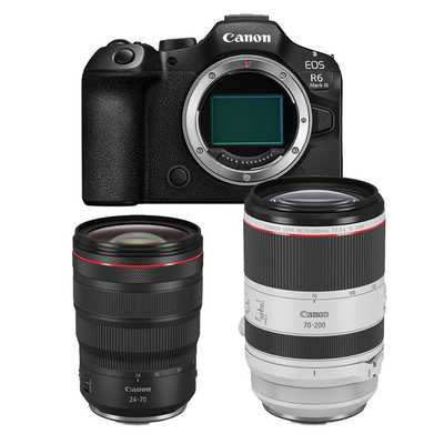 Canon EOS R6 Mark III | Zoom set | 24-70 | 70-200