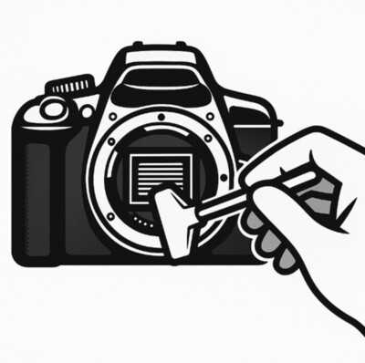 Čištění snímače