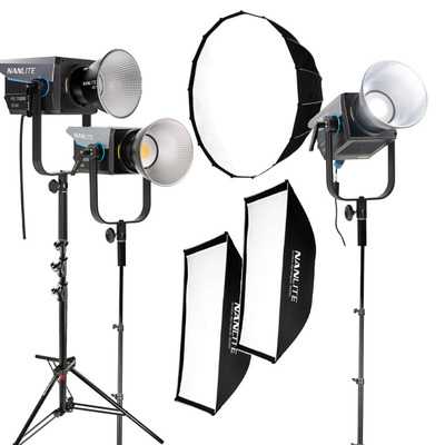 Nanlite Bi-Color Big studio set | FC-720B + 2x FC-300B