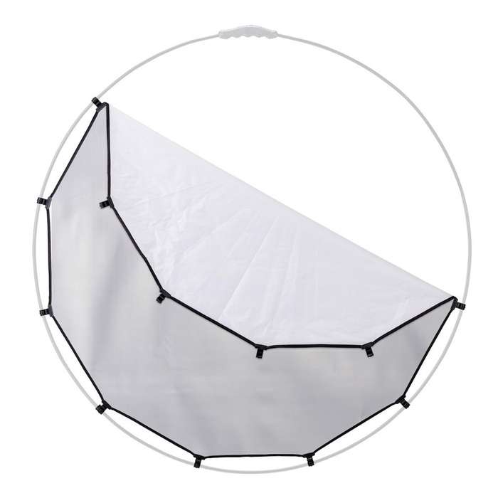 Manfrotto HaloCompact Plus Cover 98cm Silver/White | Výplň rámu | LL LR3332