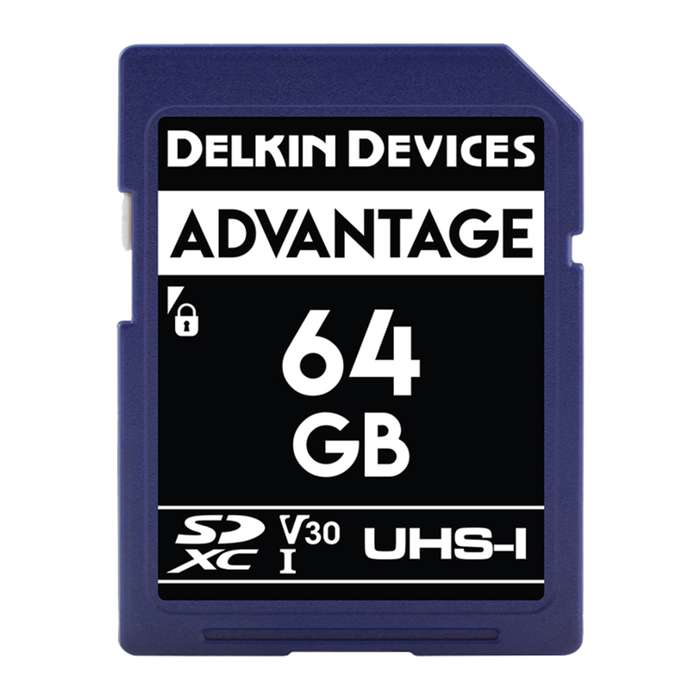 Delkin SD Advantage 660X UHS-I U3 (V30) R90/W80 64GB