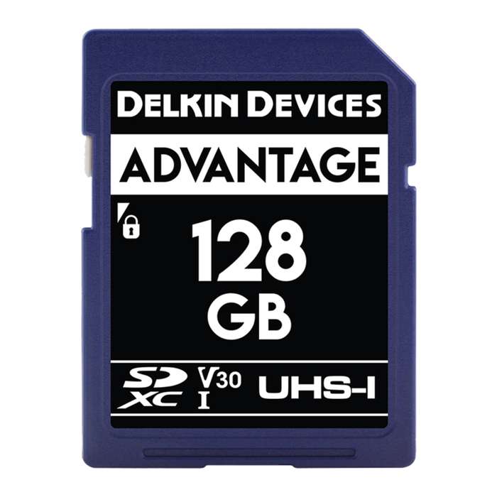 Delkin SD Advantage 660X UHS-I U3 (V30) R90/W80 128GB