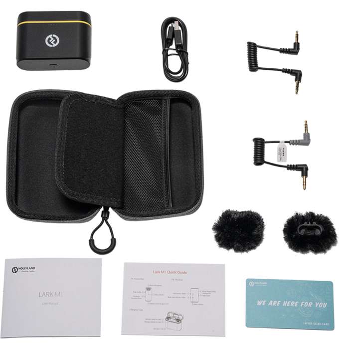 hollyland Lark M1 Duo | 2 x bezdrátový mikrofon | stereo