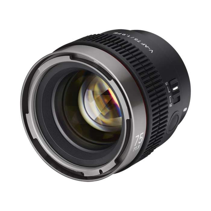 Samyang V-AF 75mm T1.9 pro Sony E