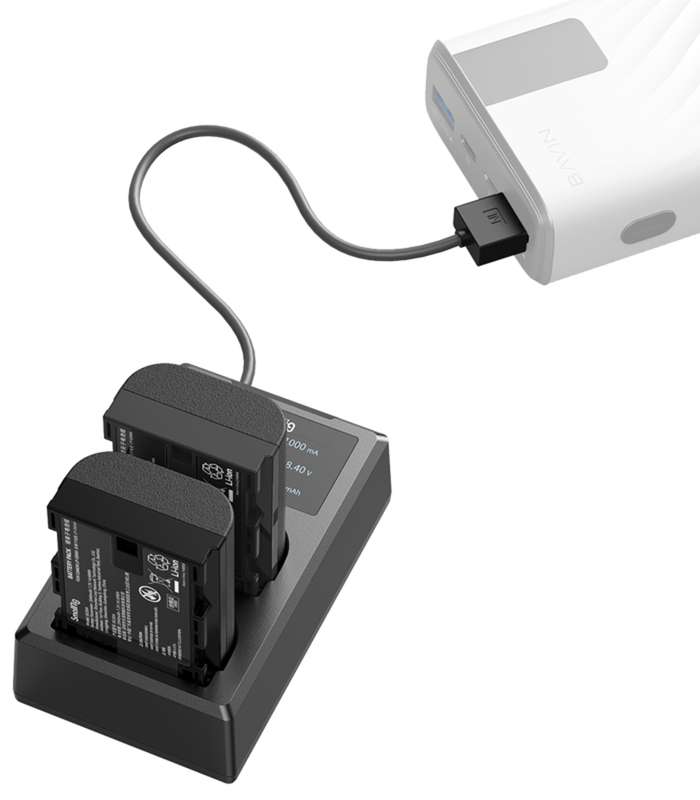 Smallrig 3821 LP-E6NH Battery & Charger Kit | Set dvou baterií a nabíječky