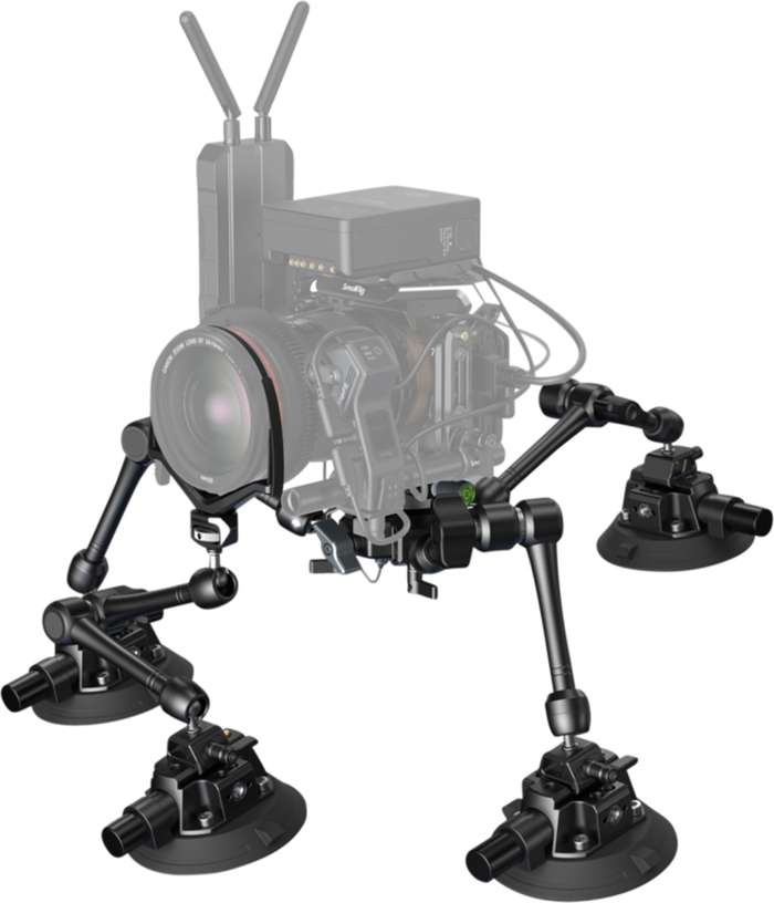 Smallrig 3565B Suction Cup 4-Arm with camera car mount Kit SC-15K | Set pro montáž kamery na auto