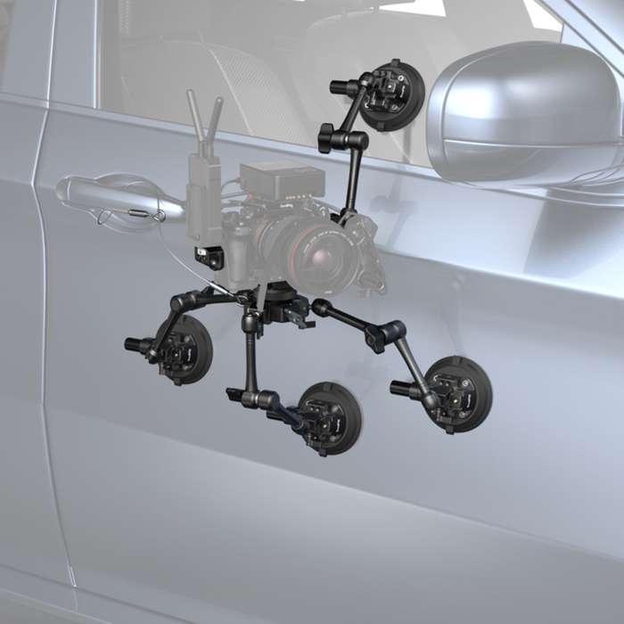 Smallrig 3565B Suction Cup 4-Arm with camera car mount Kit SC-15K | Set pro montáž kamery na auto