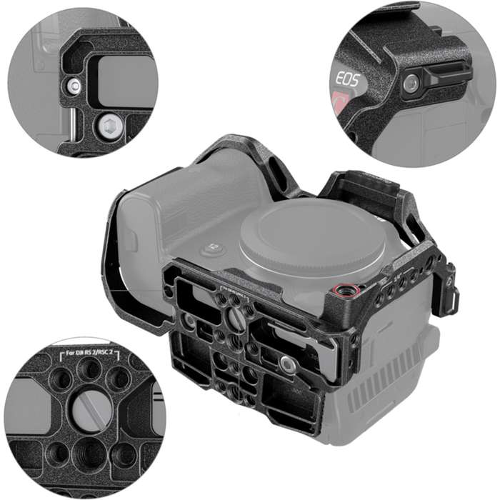 SmallRig 3890 Cage Black Mamba For Canon EOS R5C | klec