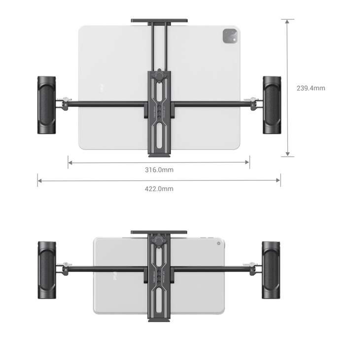 Smallrig 2929 Tablet Mount For Ipad Dual Handgrip | Držák pro Ipad