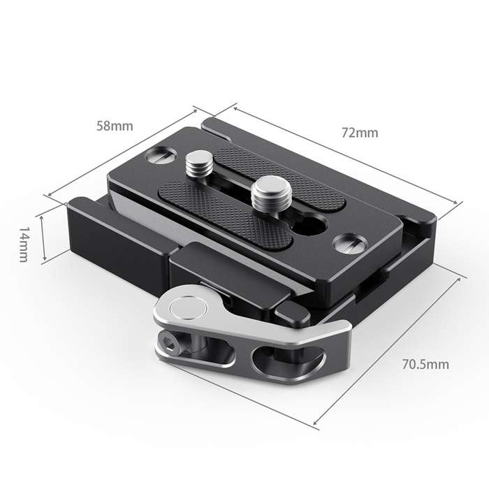 SmallRig 2144 Quick Release Clamp and Plate Arca