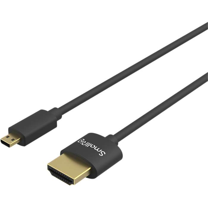 Smallrig 3043 HDMI Cable Ultra Slim 4K 55cm (D to A)