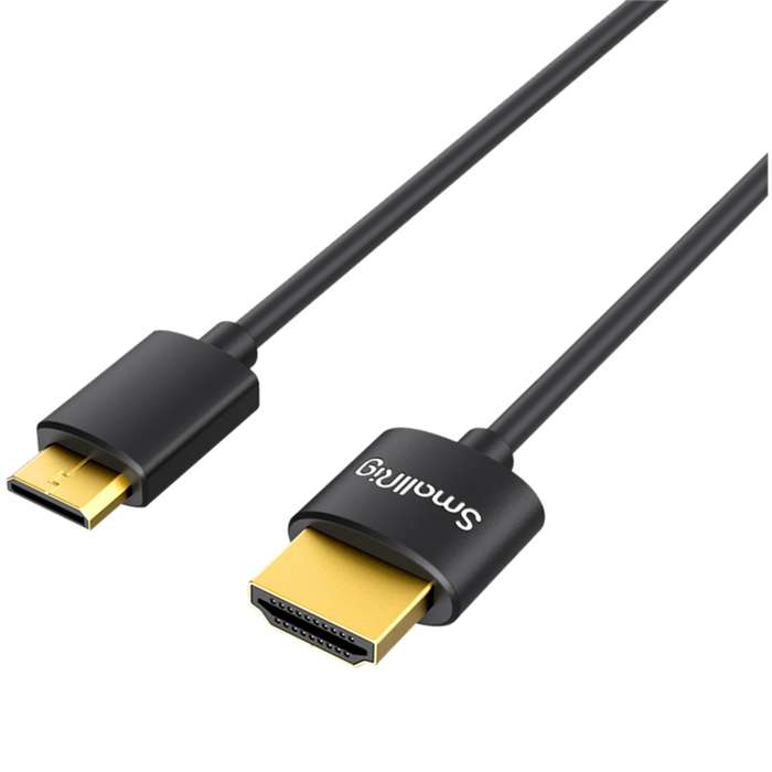Smallrig 3041 HDMI Cable Ultra Slim 4K 55cm (C to A)