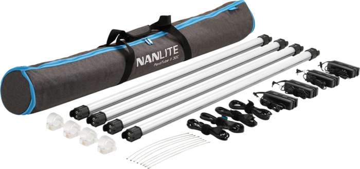 4x Nanlite Pavotube 30C II