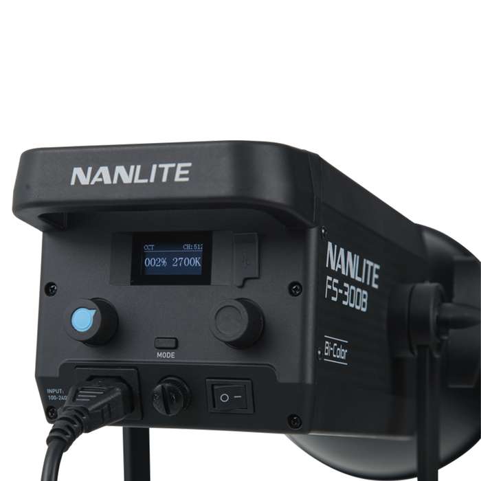 2x Nanlite FS-300B LED Bi-color set světel se sofboxy