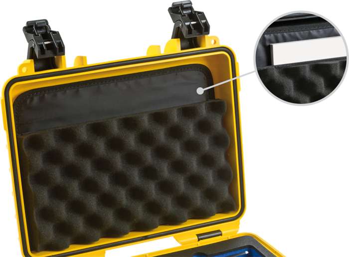 BW Outdoor Cases LP Lid pocket 6700 / Kapsa pro kufr 6700