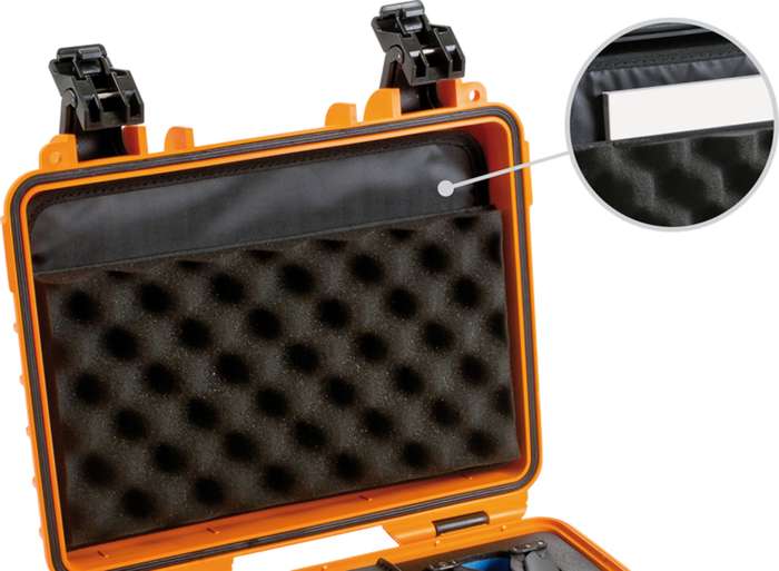 BW Outdoor Cases LP Lid pocket 6700 / Kapsa pro kufr 6700