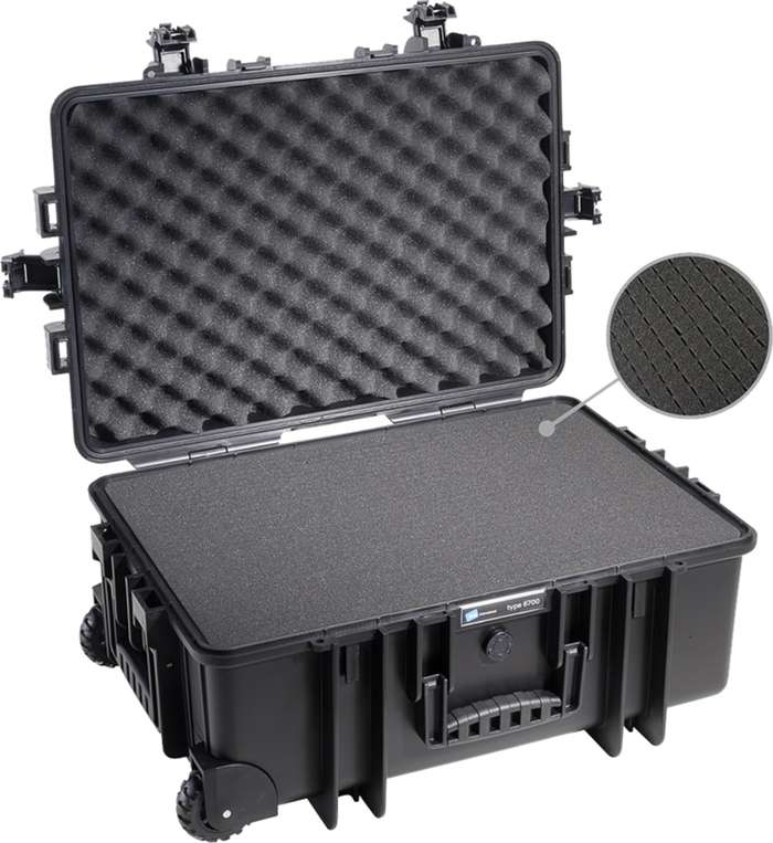 BW Outdoor Cases Pre-Cut Foam 6700 / výplň kufru