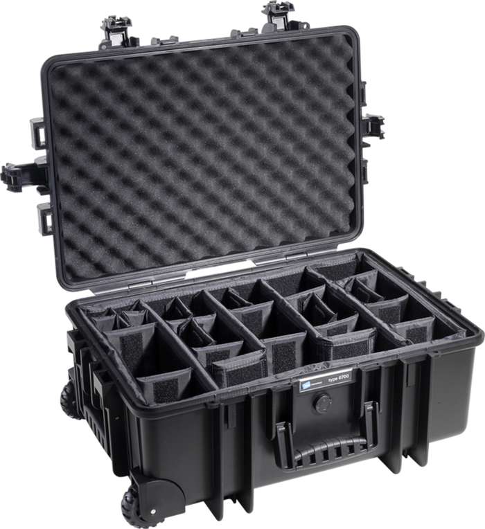 BW Outdoor Cases Divider system 6700 / přepážky do kufru