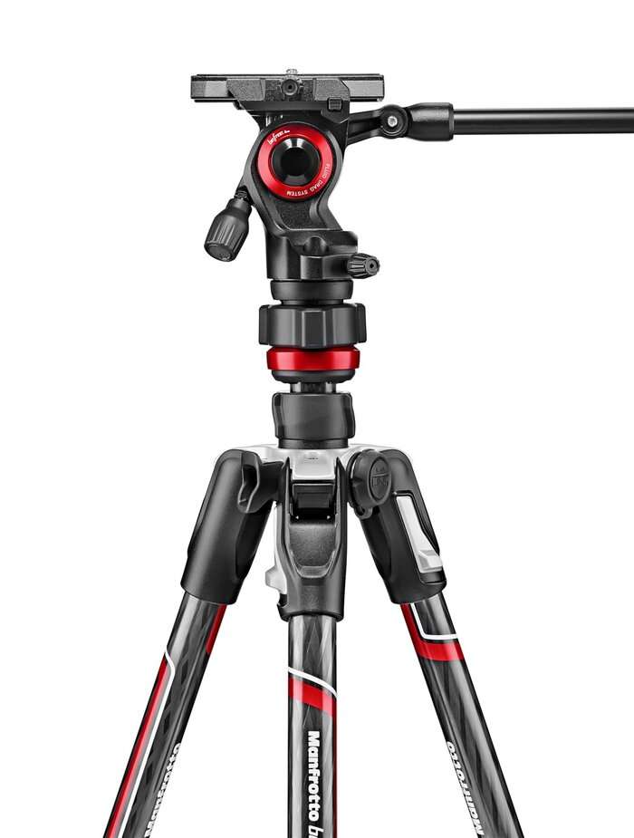 Manfrotto Befree live Carbon fibre tripod twist | Cestovní video stativ | MVKBFRTC-LIVE