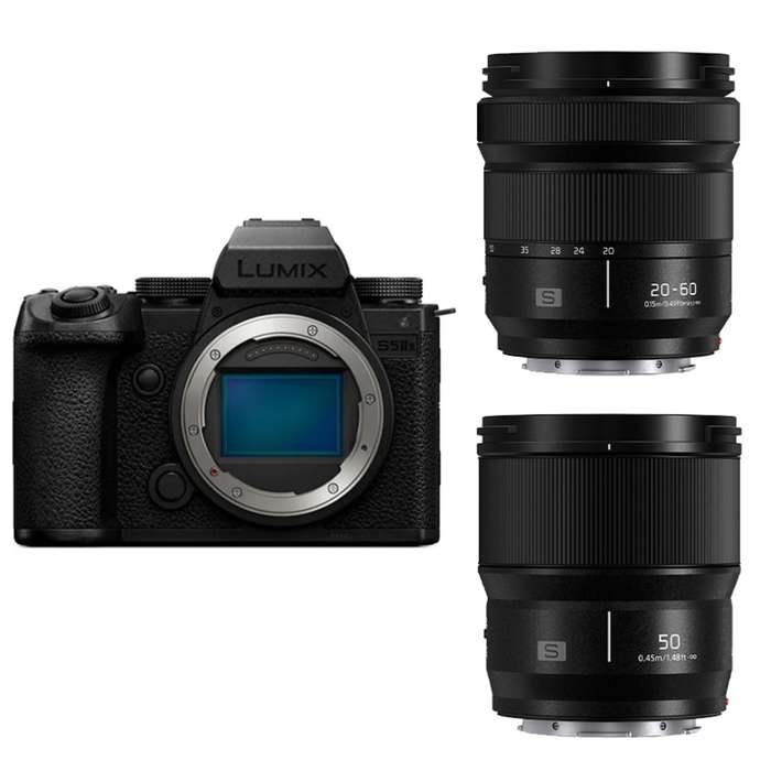 Panasonic Lumix DC-S5 IIx + 20-60 mm + S 50 mm f/1,8