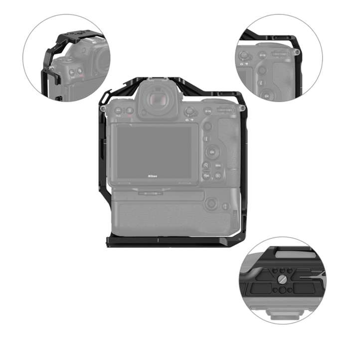 Smallrig 3982 Cage for Nikon Z 8 with MB-N12 Battery Grip | Klec