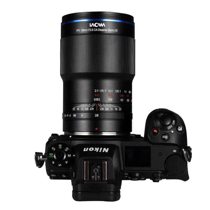 Laowa 58 mm f2,8 2x Ultra-Macro Apo pro Canon RF