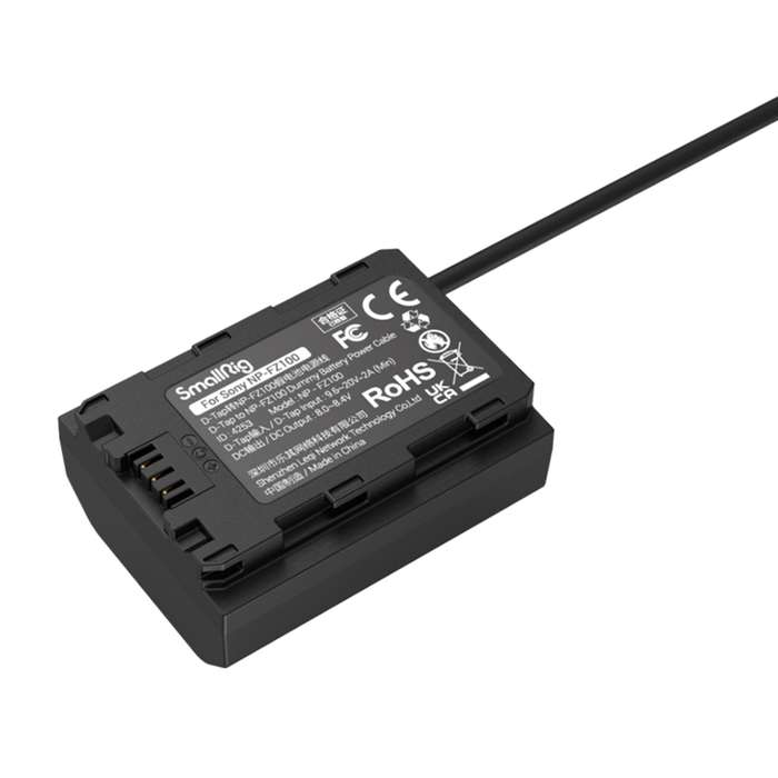 Smallrig 4253 D-Tap to NP-FZ100 Dummy Battery Power Cable