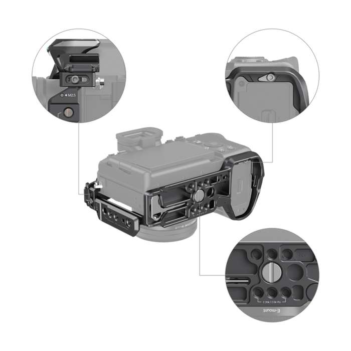 Smallrig 4308 Cage kit "Rhinoceros" For Sony A7R V / A7 IV / A7S III | klec