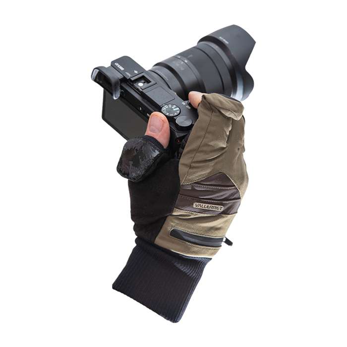 Fotografické rukavice Vallerret Markhof Pro V3 Photography Glove (Olive Green) L