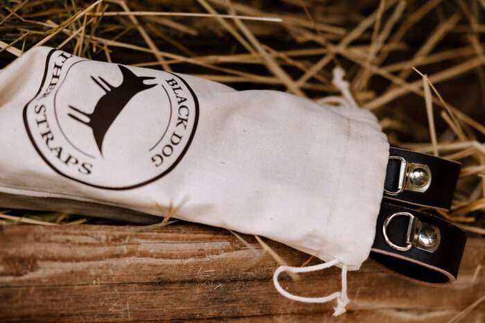 BlackDog Double Strap Slim Brown  | popruh na dvě těla | S/M