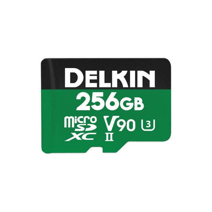 Delkin microSD Power 2000x UHS-II (V90) R300/W250 256GB