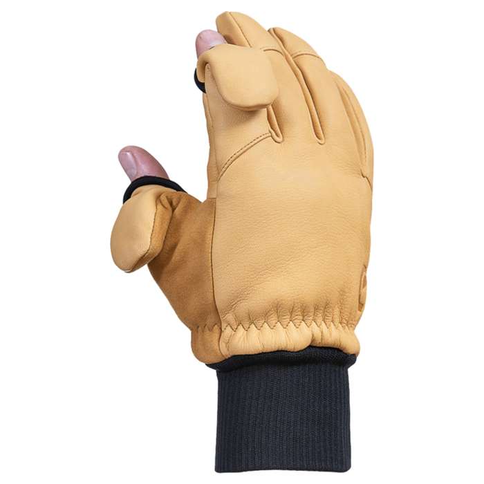 Vallerret Kožené fotografické rukavice Vallerret Hatchet béžové S