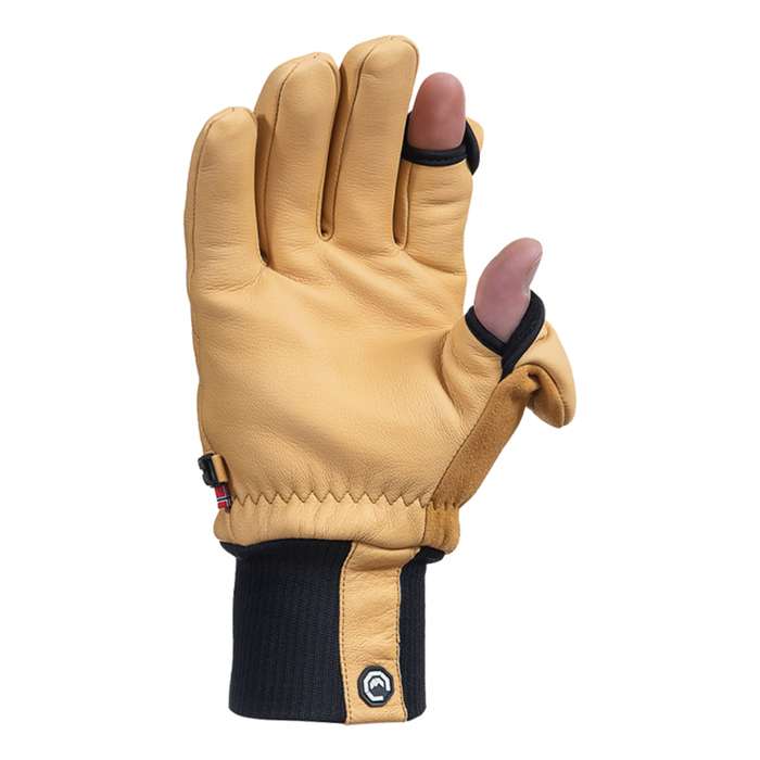 Vallerret Kožené fotografické rukavice Vallerret Hatchet béžové M