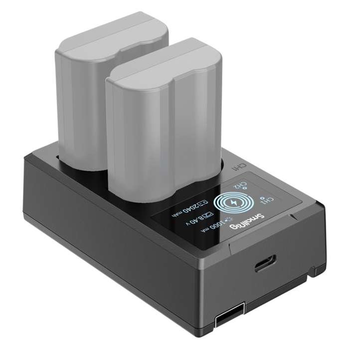 Smallrig 4083 Battery Charger For EN-EL15 Batteries | Duální nabíječka